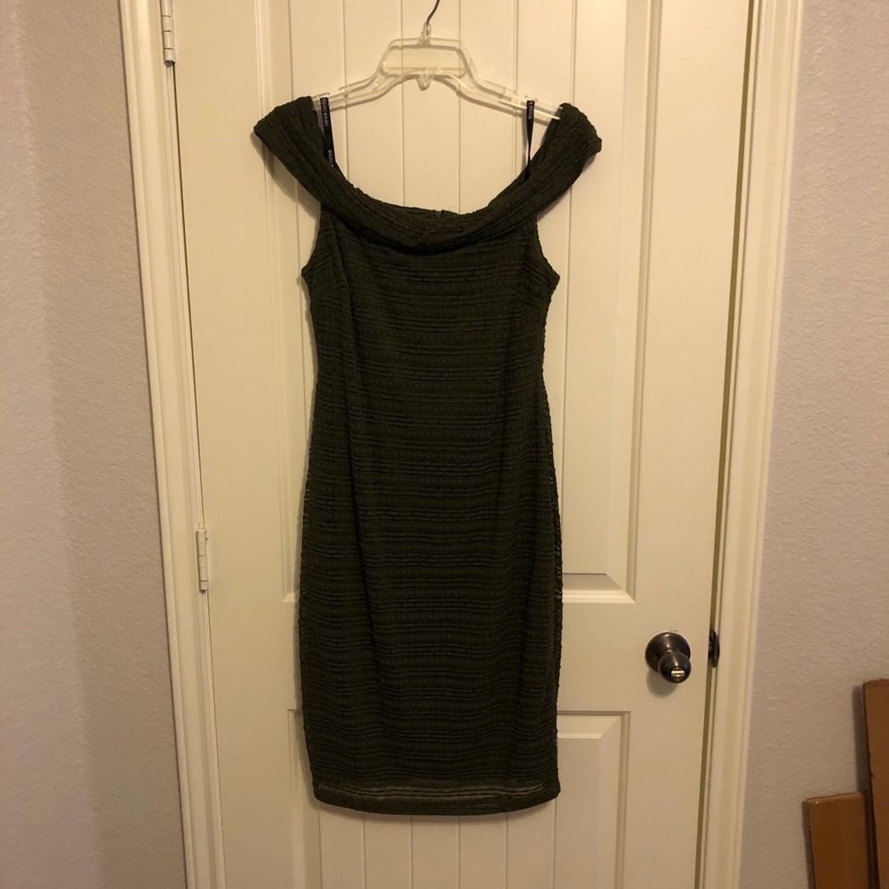 Off the shoulder dress